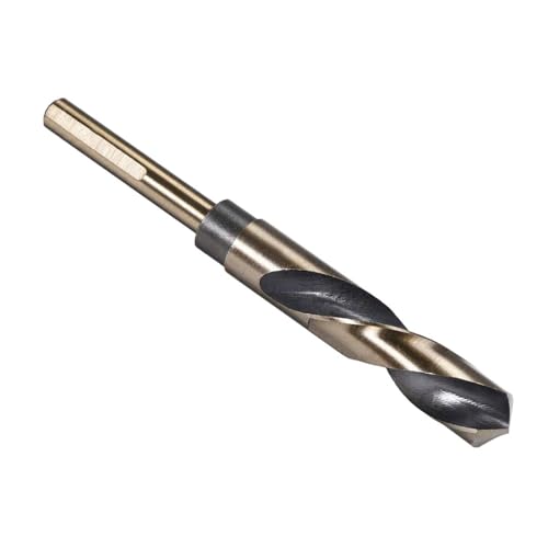 MACHSWON 17mm x 10 mm Schnellarbeitsstahl-Bohrer, Spiralbohrer mit reduziertem Schaft, Jobber-Bohrer, vielseitige Beherrschung in Edelstahl, Holz, 1 Stück MACHSWON 17mm x 10 mm Schnellarbeitsstahl-Bohrer, Spiralbohrer mit reduziertem Schaft, Jobber-Bohrer, vielseitige Beherrschung in Edelstahl, Holz, 1 Stück von MACHSWON