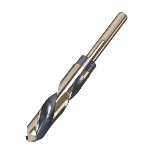 MACHSWON 18.5mm x 10 mm Schnellarbeitsstahl-Bohrer, Spiralbohrer mit reduziertem Schaft, Jobber-Bohrer, vielseitige Beherrschung in Edelstahl, Holz, 1 Stück MACHSWON 18.5mm x 10 mm Schnellarbeitsstahl-Bohrer, Spiralbohrer mit reduziertem Schaft, Jobber-Bohrer, vielseitige Beherrschung in Edelstahl, Holz, 1 Stück von MACHSWON