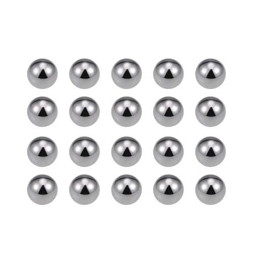 MACHSWON 6mm Stahlkugel, Kugellager, Präzisionskugeln G100, Ideal für verschiedene Branchen, 100 Stück MACHSWON 6mm Stahlkugel, Kugellager, Präzisionskugeln G100, Ideal für verschiedene Branchen, 100 Stück von MACHSWON
