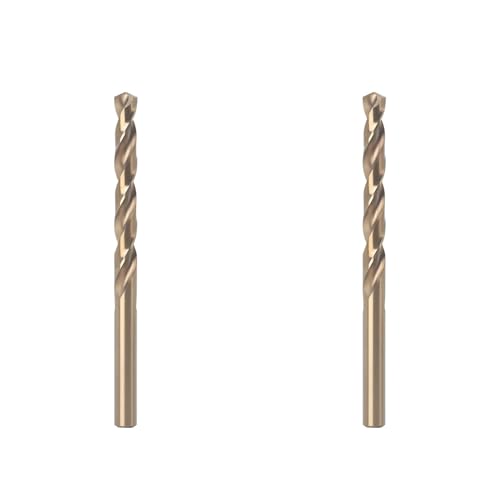MACHSWON 8.5mm Stahlbohrer mit geradem Schaft,Hochgeschwindigkeits-Spiralbohrer,Spiralbohrer mit reduziertem Schaft,Jobber-Bohrer,Vielseitige Meisterschaft in Edelstahl, Holz,2stk. MACHSWON 8.5mm Stahlbohrer mit geradem Schaft,Hochgeschwindigkeits-Spiralbohrer,Spiralbohrer mit reduziertem Schaft,Jobber-Bohrer,Vielseitige Meisterschaft in Edelstahl, Holz,2stk. von MACHSWON
