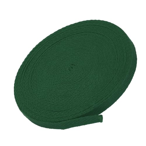 MACHSWON Baumwoll-Twill-Klebeband, 0,6 cm, 9,1 m, 100 % Baumwolle, Fischgrätenmuster, Gurtband zum Nähen, Geschenkverpacken, Armeegrün MACHSWON Baumwoll-Twill-Klebeband, 0,6 cm, 9,1 m, 100 % Baumwolle, Fischgrätenmuster, Gurtband zum Nähen, Geschenkverpacken, Armeegrün von MACHSWON