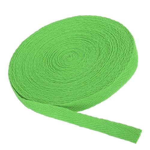 MACHSWON Baumwoll-Twill-Klebeband, 9,1 cm, 9,1 m, Baumwollband, Schrägband, Fischgrätenmuster, Gurtband zum Nähen, Geschenkverpacken, Basteln, DIY, Bambusgrün MACHSWON Baumwoll-Twill-Klebeband, 9,1 cm, 9,1 m, Baumwollband, Schrägband, Fischgrätenmuster, Gurtband zum Nähen, Geschenkverpacken, Basteln, DIY, Bambusgrün von MACHSWON