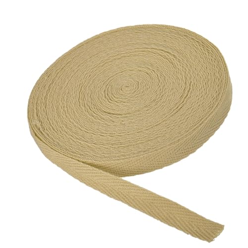 MACHSWON Baumwoll-Twill-Klebeband, 9,1 cm, 9,1 m, Baumwollband, Schrägband, Fischgrätenmuster, Gurtband zum Nähen, Geschenkverpacken, Basteln, DIY Kamel MACHSWON Baumwoll-Twill-Klebeband, 9,1 cm, 9,1 m, Baumwollband, Schrägband, Fischgrätenmuster, Gurtband zum Nähen, Geschenkverpacken, Basteln, DIY Kamel von MACHSWON