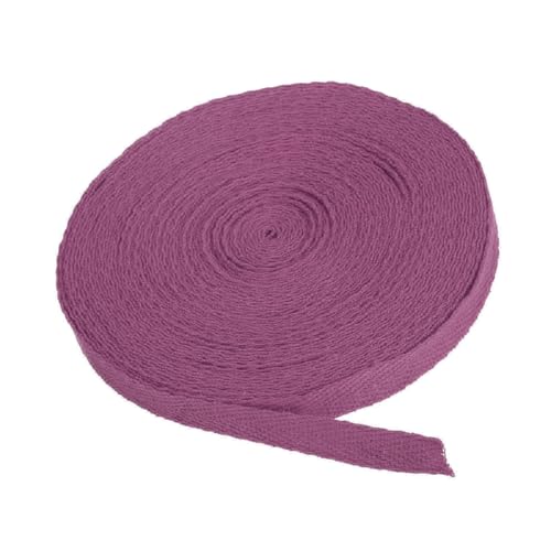 MACHSWON Baumwoll-Twillband, 9,1 m, 100 % Baumwolle, Schrägband, Fischgrätenmuster, Gurtband zum Nähen, Geschenkverpacken, Basteln, DIY, violette Rose MACHSWON Baumwoll-Twillband, 9,1 m, 100 % Baumwolle, Schrägband, Fischgrätenmuster, Gurtband zum Nähen, Geschenkverpacken, Basteln, DIY, violette Rose von MACHSWON