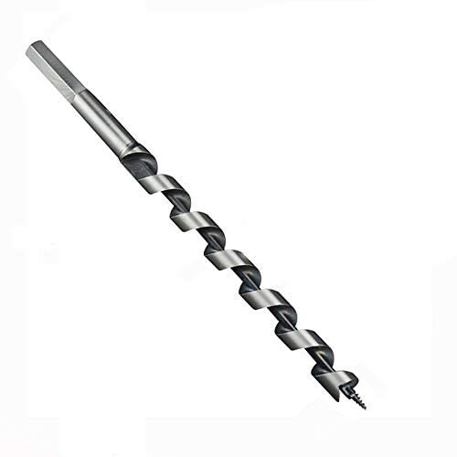 MACHSWON Holzbearbeitungsbohrer, schnell geschnitten, Holzbohrer, scharfe Zentrierspitze, gedrehte Spiralbohrer zum Bohren von Holz, Kunststoff, Gummi, DIY 18 mm x 350 mm MACHSWON Holzbearbeitungsbohrer, schnell geschnitten, Holzbohrer, scharfe Zentrierspitze, gedrehte Spiralbohrer zum Bohren von Holz, Kunststoff, Gummi, DIY 18 mm x 350 mm von MACHSWON