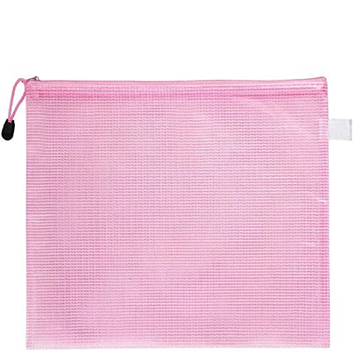 MACHSWON Plastic Wallets A5 File Folder Document Mesh Zipper Bags Waterproof Zip Wallet Bag Office Schreibwaren Storage Pouch Pink MACHSWON Plastic Wallets A5 File Folder Document Mesh Zipper Bags Waterproof Zip Wallet Bag Office Schreibwaren Storage Pouch Pink von MACHSWON