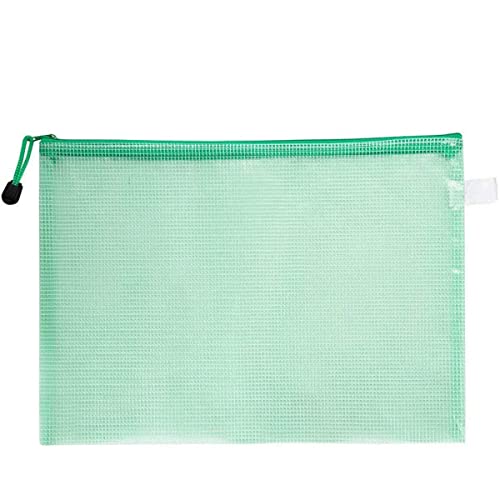 MACHSWON Plastic Wallets B5 File Folder Document Mesh Zipper Bags Waterproof Zip Wallet Bag Office Schreibwaren Storage Pouch Green MACHSWON Plastic Wallets B5 File Folder Document Mesh Zipper Bags Waterproof Zip Wallet Bag Office Schreibwaren Storage Pouch Green von MACHSWON