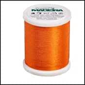 300m - Decora No.12 - Farbe: 1078 - korallenorange - Stickgarn, Quilt- und Overlockgarn aus glanzvoller Viskose von MADEIRA