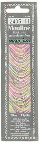 MADEIRA 017–2405 Mouline Bunte Baumwolle Sticktwist, 11 Yd, Soft Ice MADEIRA 017–2405 Mouline Bunte Baumwolle Sticktwist, 11 Yd, Soft Ice von MADEIRA