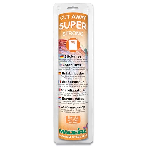 MADEIRA Stickvlies Super Strong, Weiß MADEIRA Stickvlies Super Strong, Weiß von MADEIRA