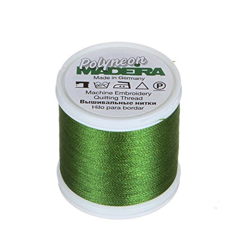 Madeira 9845-1769 2-lagiges Polyneon-Polyester-Stickgarn, 40 wt/135d 440 yd, Dark Avocado von MADEIRA