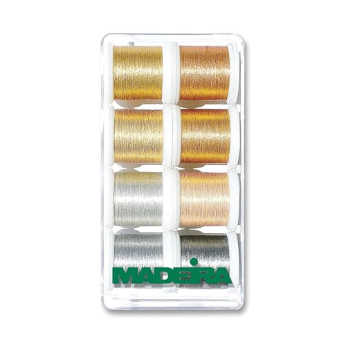 Geschenkbox: Metallic: Smooth: 8 x 200m: Spulen von MADEIRA