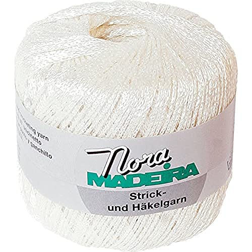 Madeira M9813-390 Häkel-Strickgarn, Polyester, 390 Ecru, 100 m Madeira M9813-390 Häkel-Strickgarn, Polyester, 390 Ecru, 100 m von MADEIRA