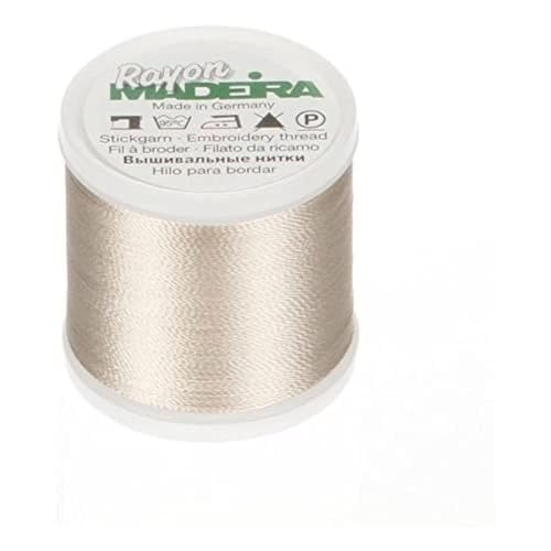 Madeira Rayon No.40 Maschinenstickgarn, 200 Meter Länge, #1082 Beige Madeira Rayon No.40 Maschinenstickgarn, 200 Meter Länge, #1082 Beige von Tacony Corporation