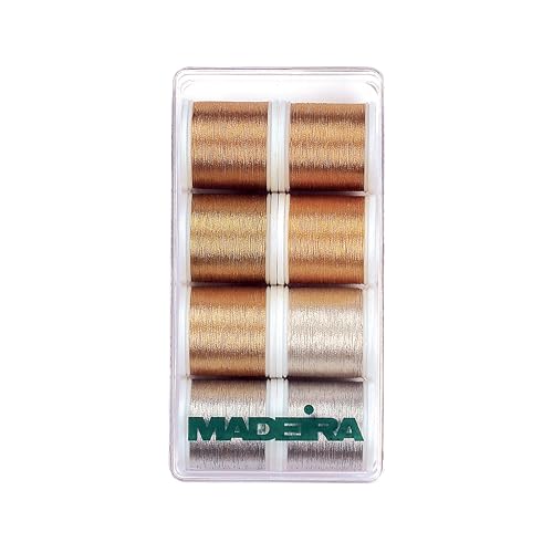 Madeira 8014 Stickbox "Heavy Metal" 8 Spulen à 100 m von MADEIRA