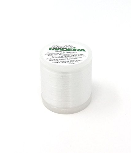 Madeira Elastic Beilaufgarn zum Mitstricken und Mithäkeln No.40 200m Fb.1001-farblos 9800 Madeira Elastic Beilaufgarn zum Mitstricken und Mithäkeln No.40 200m Fb.1001-farblos 9800 von MADEIRA