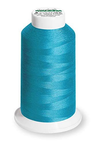 Madeira M9128-8941 Overlock-Gewinde, Polyester, 8941 Blau, 2500 m von MADEIRA