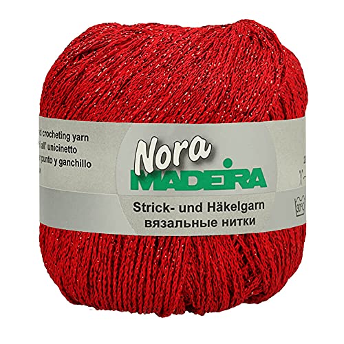 Madeira M9813-315 Häkel-Strickgarn, Polyester, 315 Rot, 100 m, meter von MADEIRA