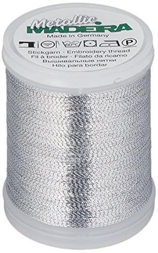 Madeira M9842-ALU Gewinde, Nylon, Aluminium, 200 m Madeira M9842-ALU Gewinde, Nylon, Aluminium, 200 m von MADEIRA