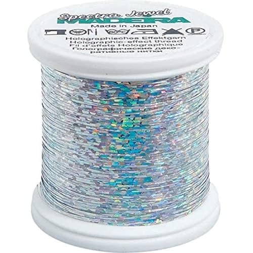 Madeira Spectra Jewel Stickgarn, 100 Meter Länge, #533 Blau von MADEIRA