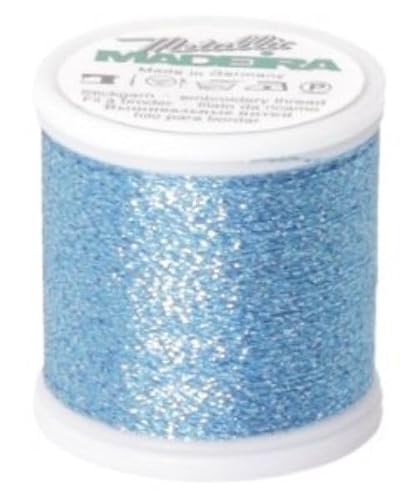Madeira Metallic Sparkling Nr.40 Stickerei Gewinde, 200 Meter Länge, #301 Blau Madeira Metallic Sparkling Nr.40 Stickerei Gewinde, 200 Meter Länge, #301 Blau von MADEIRA