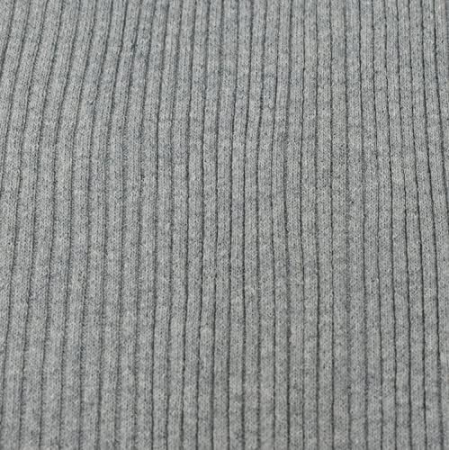 MAGAM-Stoffe Charly Schwerer Bündchenstoff Grobstrick uni Oeko-Tex Meterware 50cm (09. Mint grün meliert) von MAGAM-Stoffe