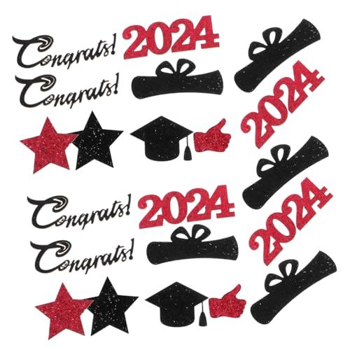 MAGICLULU 2024 Graduation Party Dekorationen Tisch Herzstück Konfetti Für Graduation Jar Desktop Festivals MAGICLULU 2024 Graduation Party Dekorationen Tisch Herzstück Konfetti Für Graduation Jar Desktop Festivals von MAGICLULU