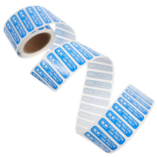 MAGICLULU 1 Rolle Aufkleber für Rektale Verwendung Lustige Aufkleber für Pranks Rolle Etiketten für Partys und Humorvolle Dekorationen von MAGICLULU