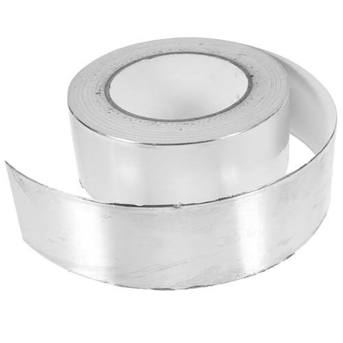 MAGICLULU 1 Rolle Folienband Aluminiumband mit leitfähigem Kleber Aluminiumbänder Klebeband aus Aluminiumfolie Thermoband Aluminiumband zur Isolierung Bänder aus Aluminiumfolie MAGICLULU 1 Rolle Folienband Aluminiumband mit leitfähigem Kleber Aluminiumbänder Klebeband aus Aluminiumfolie Thermoband Aluminiumband zur Isolierung Bänder aus Aluminiumfolie von MAGICLULU