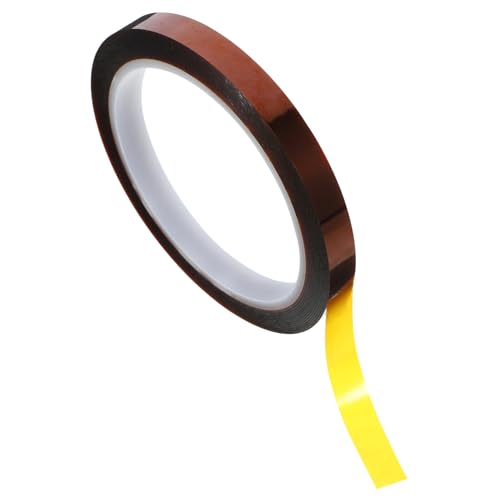 MAGICLULU 1 Rolle Hitzebeständiges Klebeband Wärmeband für Sublimation Rückstandsfreies Isolierband mit Starkem für Diy Elektronik Wärmeübertragung von MAGICLULU