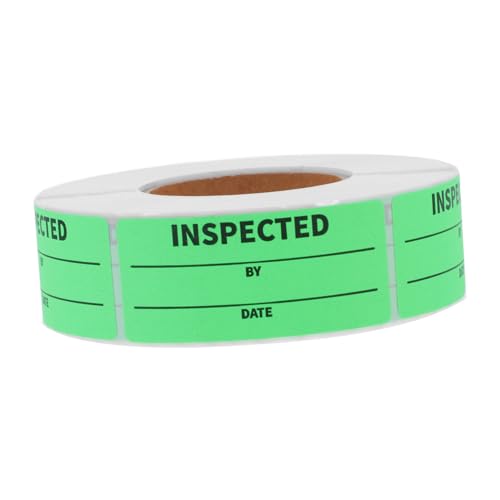 MAGICLULU 1 Rolle Inventarkontroll-tags Bestandsaufkleber Aufkleber Für Inventaretiketten Halten Einzelhandel Klebrig Pantry -etiketten Pvc Green MAGICLULU 1 Rolle Inventarkontroll-tags Bestandsaufkleber Aufkleber Für Inventaretiketten Halten Einzelhandel Klebrig Pantry -etiketten Pvc Green von MAGICLULU