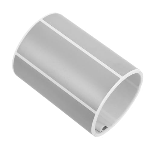 MAGICLULU 1 Rolle Kratzbeschichtung Etiketten abkratzen Rubbelaufkleber, rechteckig Rubbeletiketten Aufkleber Spiele Rubbelaufkleber Rubbelkartenaufkleber Aufkleber belohnen Papier Silber von MAGICLULU