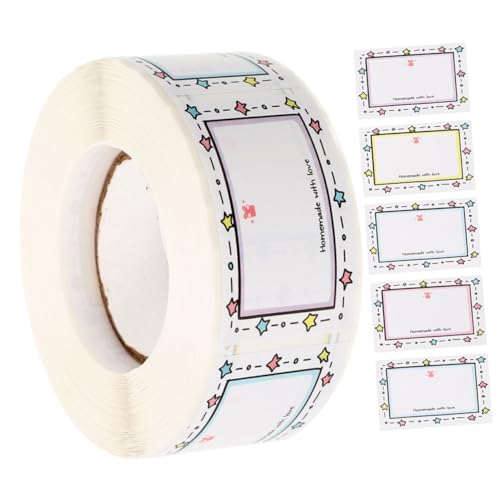 MAGICLULU 1 Rolle Lebensmitteletiketten Für Den Gefrierschrank: Abnehmbare Datumsetiketten Für Den Kühlschrank, Selbstklebende, Wasserfeste Aufkleber Für Gläser, Behälter, Küche, MAGICLULU 1 Rolle Lebensmitteletiketten Für Den Gefrierschrank: Abnehmbare Datumsetiketten Für Den Kühlschrank, Selbstklebende, Wasserfeste Aufkleber Für Gläser, Behälter, Küche, von MAGICLULU