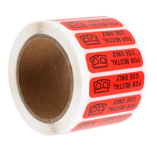 MAGICLULU 1 Rolle Rollenetiketten für Rectaleinsatz Lustige Aufkleber für Pranks Wasserfest für Partys und Kreative Dekorationen von MAGICLULU