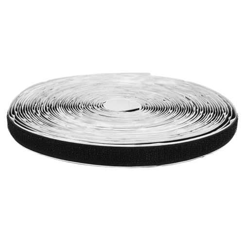 MAGICLULU 1 Rolle Selbstklebendes Klebeband Dünn Klettband Hängend Doppelt Streifen Doppelseitiges Klebeband Strapazierfähig Klebrig Farbig Schwerlast Nylon Black MAGICLULU 1 Rolle Selbstklebendes Klebeband Dünn Klettband Hängend Doppelt Streifen Doppelseitiges Klebeband Strapazierfähig Klebrig Farbig Schwerlast Nylon Black von MAGICLULU