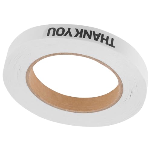 MAGICLULU 1 Rolle Takeaway -Versiegelungsband runden Hüllband Klebebänder für Packtaschen Versandklebeband Beutelverschlussbänder Klebeband für Verpackungsbeutel Wickelband Papier Weiß MAGICLULU 1 Rolle Takeaway -Versiegelungsband runden Hüllband Klebebänder für Packtaschen Versandklebeband Beutelverschlussbänder Klebeband für Verpackungsbeutel Wickelband Papier Weiß von MAGICLULU