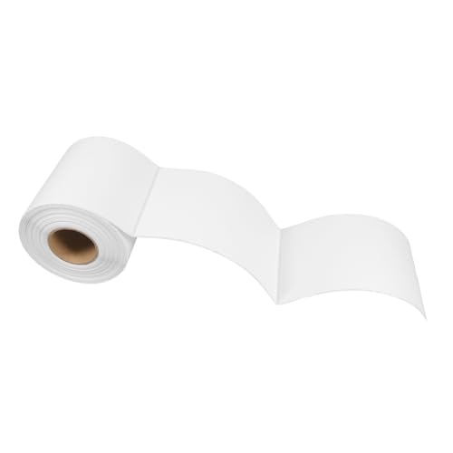 MAGICLULU 1 Rolle Thermopapier Etikettenrolle für Adressetiketten Selbstklebende Blankoetiketten für Umzugskartons Versand Büroanwendungen Etiketten Rolle von MAGICLULU