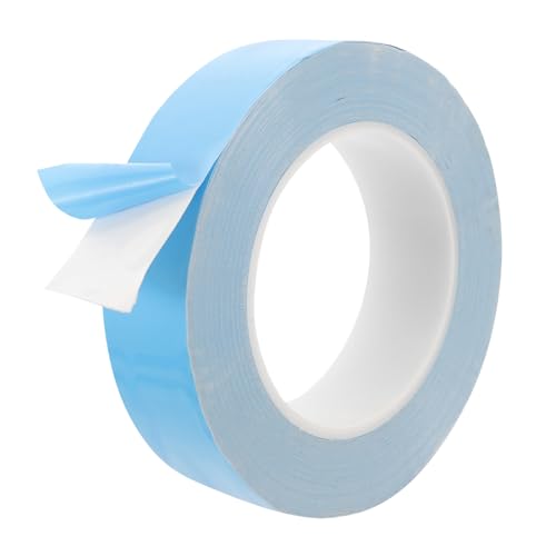MAGICLULU 1 Rolle Wärmeleitfähiges Doppelseitiges Klebeband Folienband Selbstklebendes Kühlband Klebeband Selbstklebend Hitze Thermal- Leitendes Band Zerstreuend Streifen Glasfasergewebe von MAGICLULU