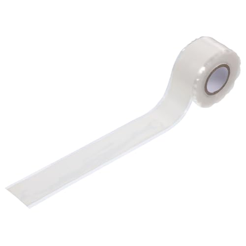 MAGICLULU 1 Rolle Wasserdichtes Klebeband Fix Rohr im Freien Klempner gummiert Reparaturband für Schläuche Reparaturklebeband Reparaturband für Schlauchlecks Abdichtband Silikon-Gummi Weiß von MAGICLULU