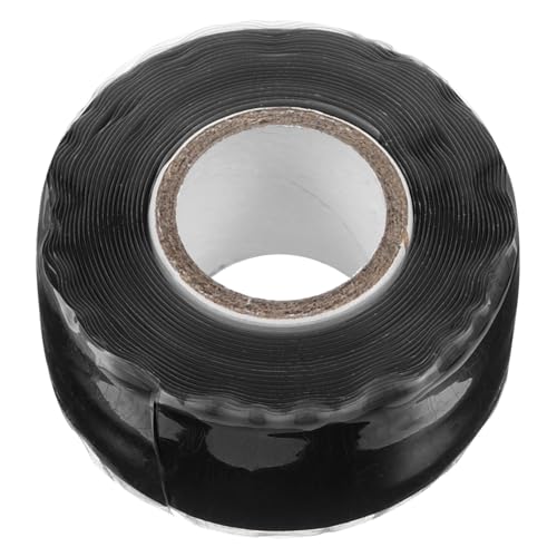 MAGICLULU 1 Rolle Wasserdichtes Klebeband Reparaturband für Schläuche Band schwere breites Klebeband Rohrband für undichte Wasserleitungen Rohrreparaturband Leckband Silikon-Gummi Schwarz MAGICLULU 1 Rolle Wasserdichtes Klebeband Reparaturband für Schläuche Band schwere breites Klebeband Rohrband für undichte Wasserleitungen Rohrreparaturband Leckband Silikon-Gummi Schwarz von MAGICLULU
