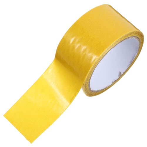 MAGICLULU 1 Rolle Wasserfestes Doppelseitiges Klebeband Teppich Doppelt Doppelklebeband Einseitig Netzband Industrielles Doppelseitiges Klebeband Montageband Yellow MAGICLULU 1 Rolle Wasserfestes Doppelseitiges Klebeband Teppich Doppelt Doppelklebeband Einseitig Netzband Industrielles Doppelseitiges Klebeband Montageband Yellow von MAGICLULU