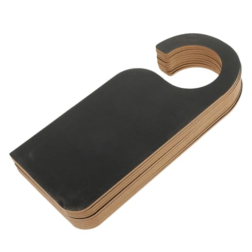 MAGICLULU 1 Satz Blanko Holz Türschilder Diy Türhänger Holzschild Für Kreative Projekte Vielseitig Einsetzbar Wohnräumen Geschäften Und 10 Stück von MAGICLULU