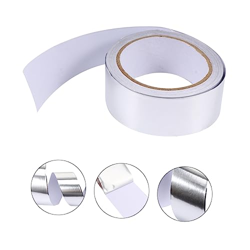 MAGICLULU 1 Satz Hitzebeständiges Aluminium Klebeband Selbstklebendes Isolierband Für Rohrabdichtung Reparaturband Mit Starker Haftung Hitze Öl Und Verschleißresistent Für Lüftung 2 Stück von MAGICLULU