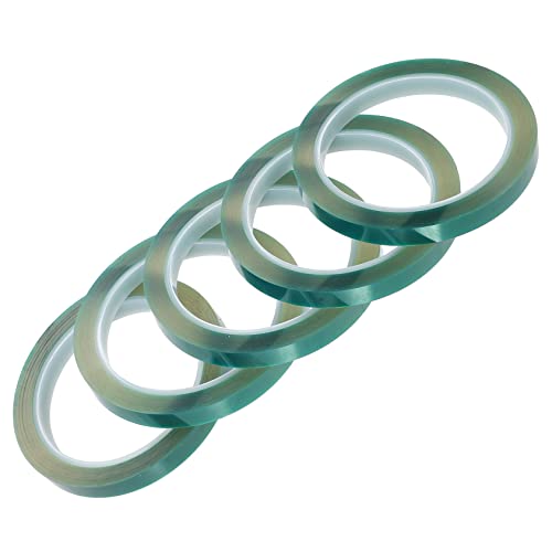MAGICLULU 1 Satz Hochtemperaturresistenter Schutzfilm Hitze Klebeband Im Freien Schützendes Wärmeübertragungsband Verschleißfestes Heizband Das Haustier Grün 5rollen von MAGICLULU