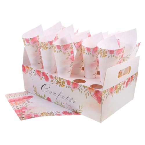 MAGICLULU 1 Satz Hochzeitsblütenkegel Wurstbecher Eistüten Zapfen Schneekegelbecher Wursttüten Halter Verkehr Hochzeit Blumenkegel Konfetti Waffeln Rollende Vor Schneekegelsirup Papier MAGICLULU 1 Satz Hochzeitsblütenkegel Wurstbecher Eistüten Zapfen Schneekegelbecher Wursttüten Halter Verkehr Hochzeit Blumenkegel Konfetti Waffeln Rollende Vor Schneekegelsirup Papier von MAGICLULU