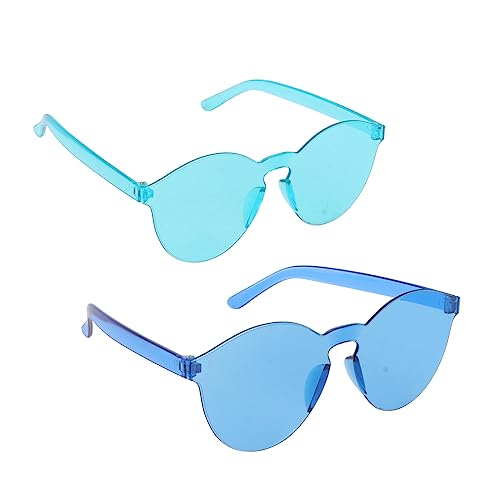 MAGICLULU 1 Satz Retro-brille Kinderbrillen Geburtstagsbrille Lustige Brille Partybrille Gläser Lustige Party-requisite Mode Brille Kreative Brillen Plastik 2 Stück von MAGICLULU