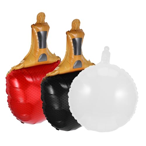MAGICLULU 1 Satz Sportliche Tischtennis Party Dekorationen Teiliges mit Tischtennis Bällen und Schlägern für Geburtstagsfeiern und Sportwettkämpfe Langlebige Aluminiumfolie Leicht und MAGICLULU 1 Satz Sportliche Tischtennis Party Dekorationen Teiliges mit Tischtennis Bällen und Schlägern für Geburtstagsfeiern und Sportwettkämpfe Langlebige Aluminiumfolie Leicht und von MAGICLULU