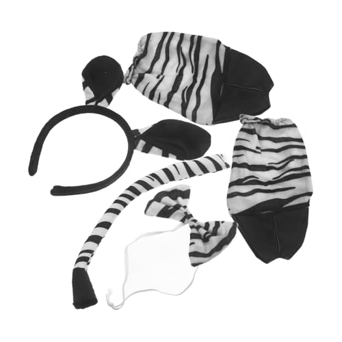 MAGICLULU 1 Satz Stirnband Mit Zebraohren Affenohren Kostüm Zebra-ohr-stirnband Affenkostüm Affenohren-stirnband Und Zebra-anziehset Tierstirnband Zubehör Kostüm Bogen Kurzer Plüsch MAGICLULU 1 Satz Stirnband Mit Zebraohren Affenohren Kostüm Zebra-ohr-stirnband Affenkostüm Affenohren-stirnband Und Zebra-anziehset Tierstirnband Zubehör Kostüm Bogen Kurzer Plüsch von MAGICLULU
