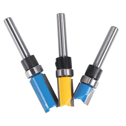 MAGICLULU 1 Satz Trimmmesserset Holzbearbeitung Schneiden Mahlen Lager Zimmerei Schwer Cutter Werkzeug Kanten Router-bit Spülen Bündiger Trimm-bit Fräser Bündig Trimmen Hartmetall 3 Stück MAGICLULU 1 Satz Trimmmesserset Holzbearbeitung Schneiden Mahlen Lager Zimmerei Schwer Cutter Werkzeug Kanten Router-bit Spülen Bündiger Trimm-bit Fräser Bündig Trimmen Hartmetall 3 Stück von MAGICLULU