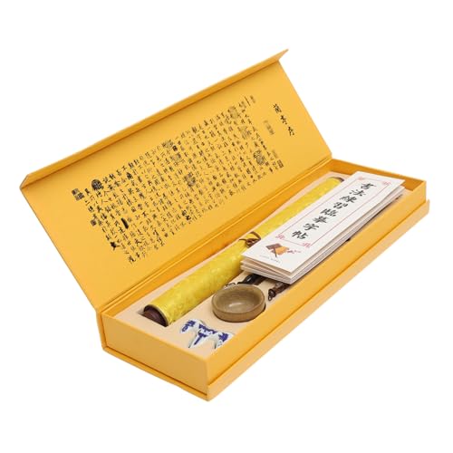 MAGICLULU 1 Schachtel Wiederverwendbares Wasser schreibtuch Kalligraphie Matte Gelbes Seidenset Praktisch Für Anfänger Zum Üben Und Entspannen MAGICLULU 1 Schachtel Wiederverwendbares Wasser schreibtuch Kalligraphie Matte Gelbes Seidenset Praktisch Für Anfänger Zum Üben Und Entspannen von MAGICLULU
